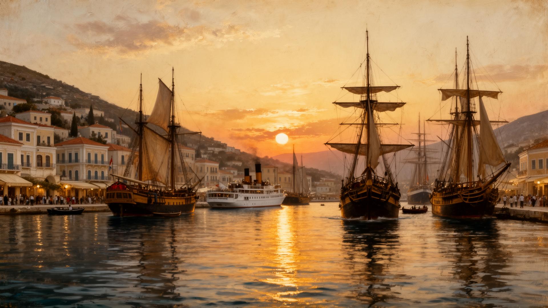 Η ναυτική ιστορία του νησιού πέρα από τα λιμάνια