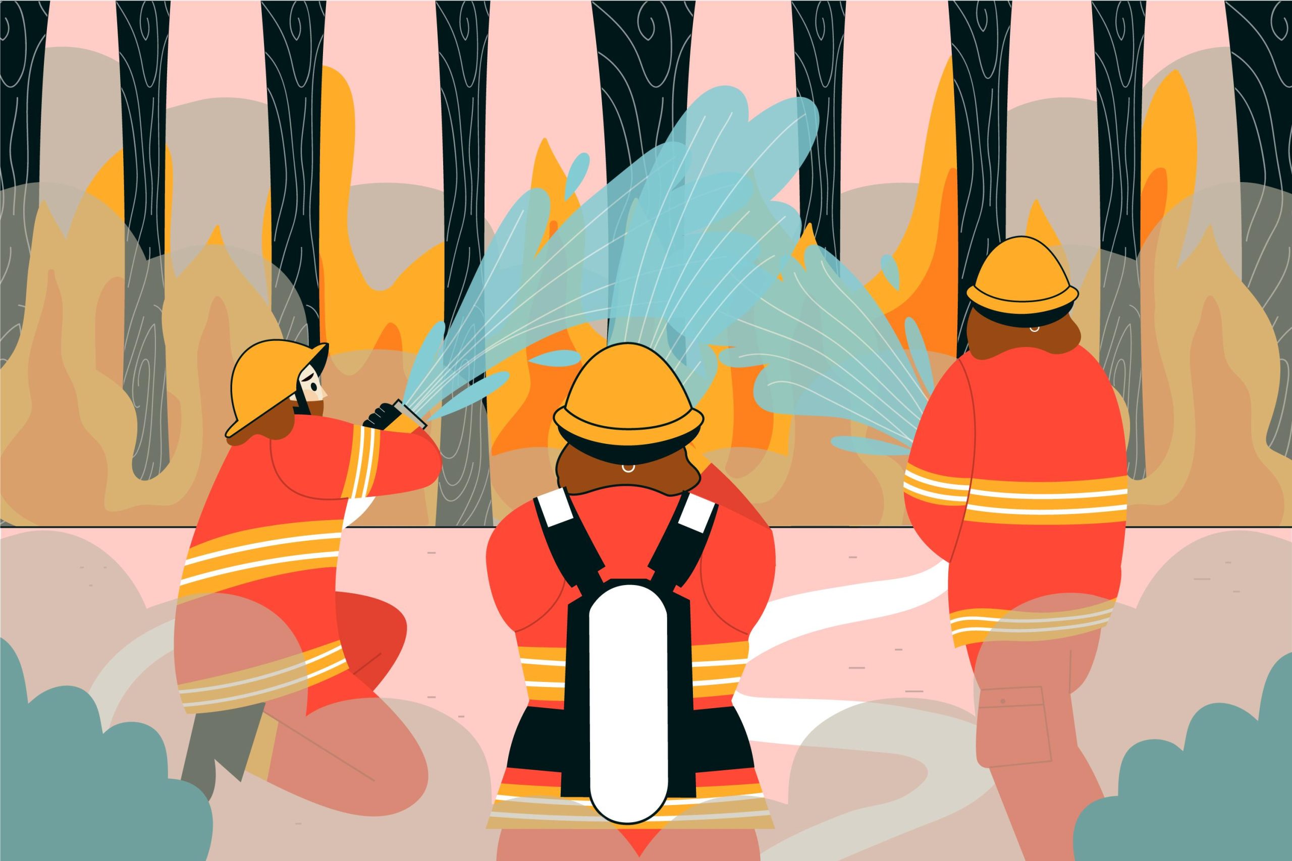 Όταν όλοι τρέχουν μακριά, εκείνοι πάνε κοντά!