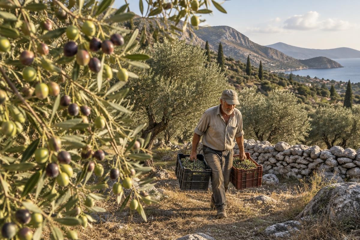 Η ελαιοκαλλιέργεια στην Κεφαλονιά: Μια συγκομιδή υπό πίεση